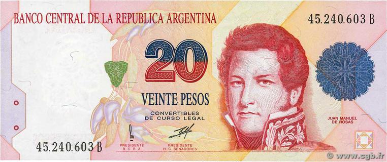 Argentina 20 pesos | Argentina - The banknote Numizon catalog