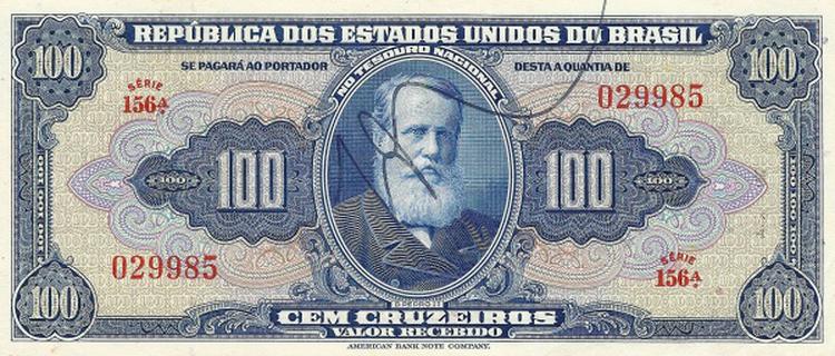 Precioso de billetes Brasil Pick número 211 - 100 Cruzeiro 1986 - La Maison du Collectionneur