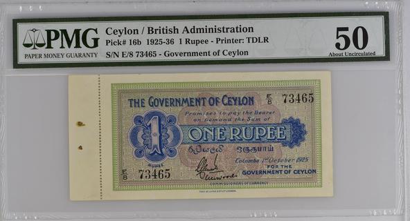 Ceylon's banknotes - The banknote Numizon catalog