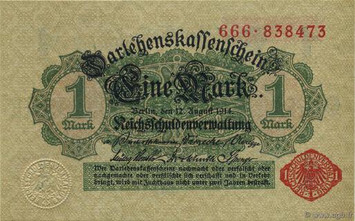 2 Reichsbanknoten-Reproduktionen – 20 & 50 Mark, 1915–1918 (Pick 63 & 64) | Historische Replik