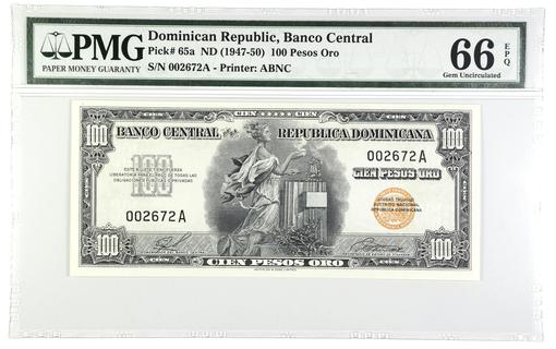 Dominican Republic's banknotes - The banknote Numizon catalog