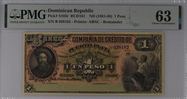 Dominican Republic's banknotes - The banknote Numizon catalog