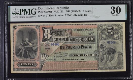 Dominican Republic's banknotes - The banknote Numizon catalog