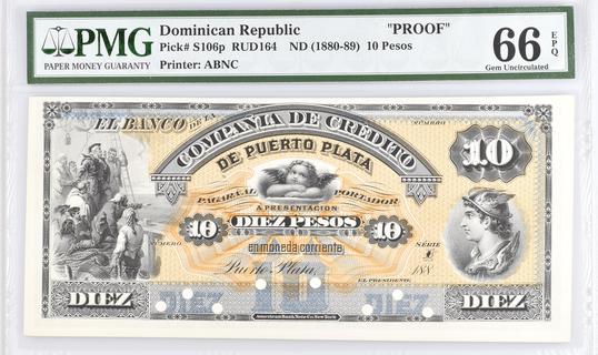 Dominican Republic's banknotes - The banknote Numizon catalog