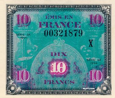 1944 FRANCE 10 FRANCS MILITARY CURRENCY NOTE UNCIRCULATED | eBay