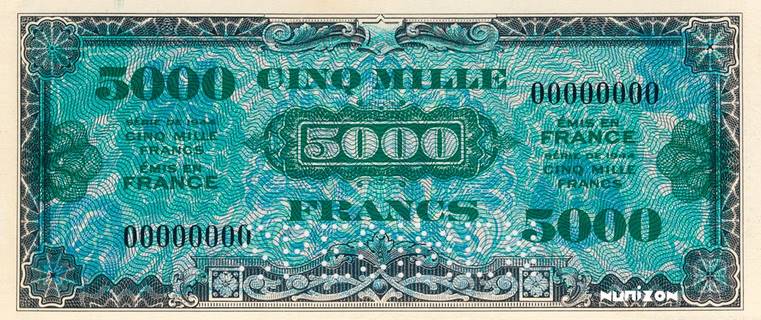 未使用 1944年 フランス 軍票 France 5 フラン francs 紙幣 2025年最新】Yahoo!オークション -フランス紙幣 フランの中古品