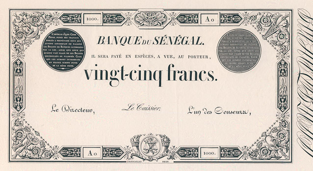 French West Africa banknotes - The banknote Numizon catalog