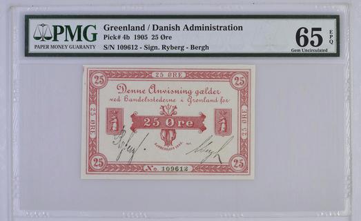 Greenland's banknotes - The banknote Numizon catalog