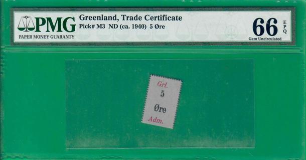 Greenland's banknotes - The banknote Numizon catalog