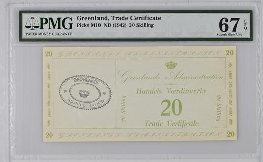 Greenland's banknotes - The banknote Numizon catalog
