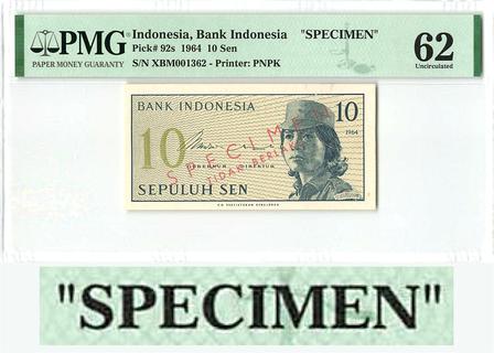 Indonesia's banknotes - The banknote Numizon catalog