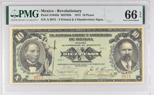 Mexico - Revolutionary's banknotes - The banknote Numizon catalog