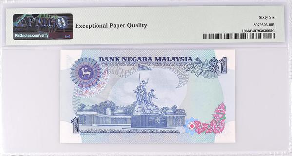 Ringgit Banknote Sticker Malaysia's banknotes - The banknote Numizon catalog