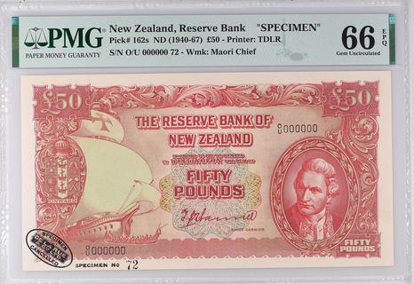 New Zealand's banknotes - The banknote Numizon catalog