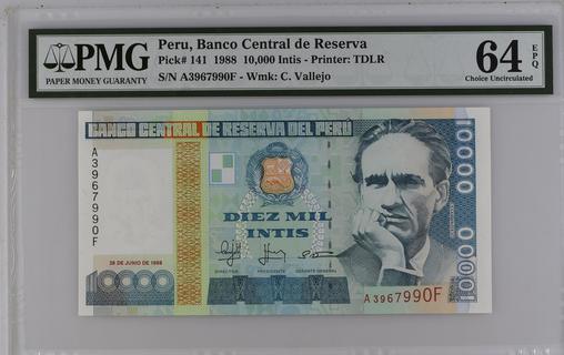 Peru's banknotes - The banknote Numizon catalog