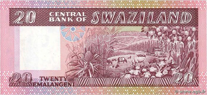Swaziland 20 emalangeni | Swaziland