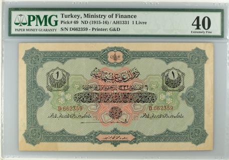 Turkey's banknotes - The banknote Numizon catalog