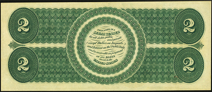 2 dollars Type 1862 | United States of America - The banknote