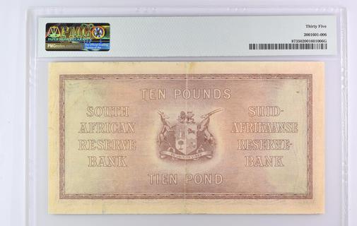 Billet De Banque Collection - Afrique Du Sud 10 Pounds / South African Reserve Bank