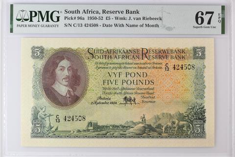 South Africa's banknotes - The banknote Numizon catalog