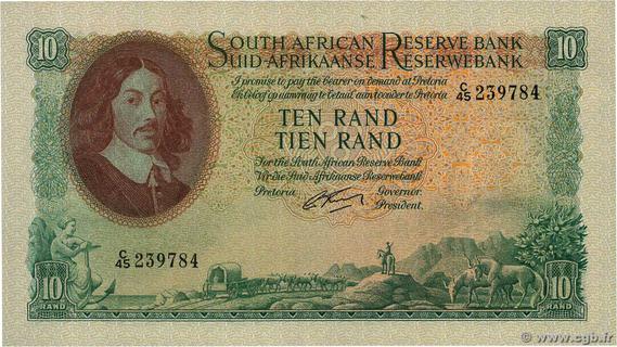 South Africa's banknotes - The banknote Numizon catalog