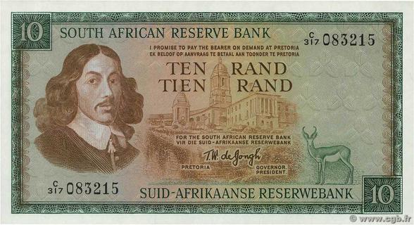 South Africa's banknotes - The banknote Numizon catalog