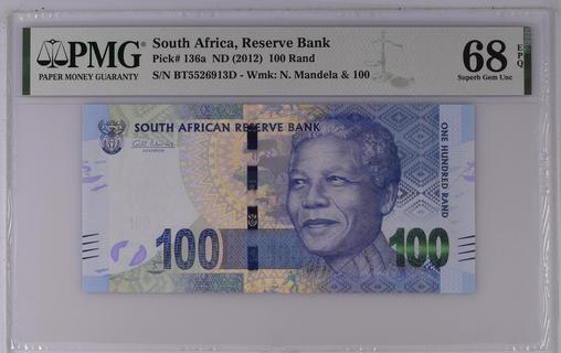 South Africa 100 rand | South Africa - The banknote Numizon catalog