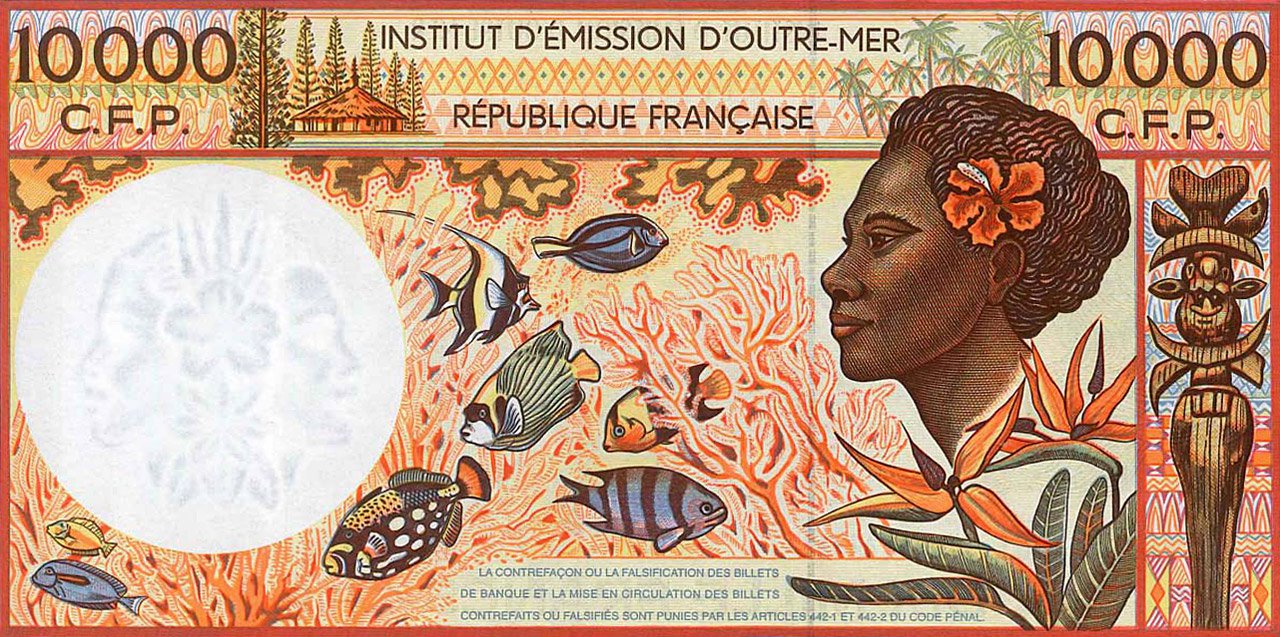 1 euro en franc pacifique