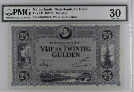 25 gulden type 1927 Willem van Oranje -