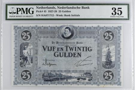 25 gulden type 1927 Willem van Oranje -